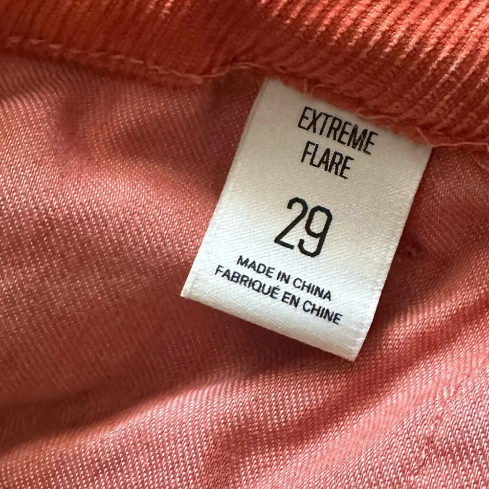 BDG extreme flare orange cords 29